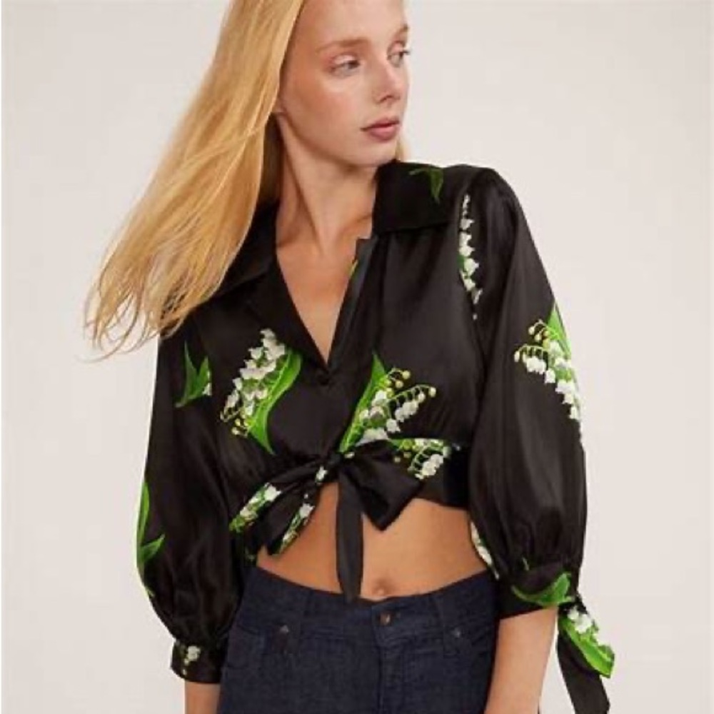 Cynthia Rowley Praia Blouse - Size XS